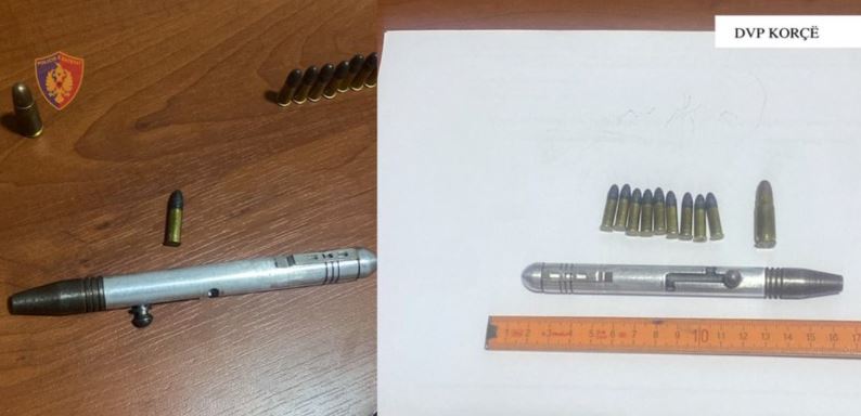 Arrestohet 32-vjeçari në Maliq, i sekuestrohet pistoleta “stilolaps”