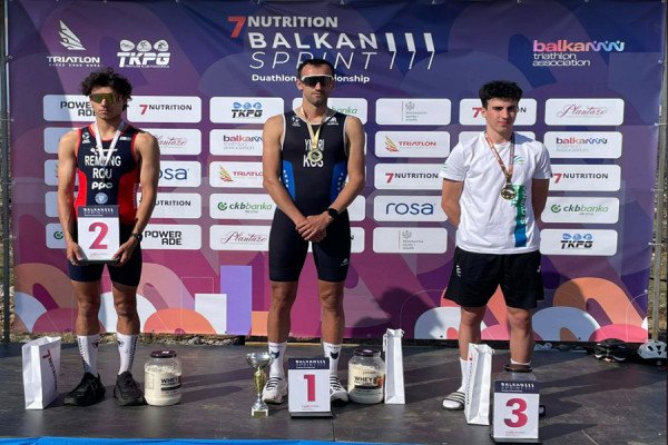 ​Albion Ymeri kampion ballkanik në triatlon