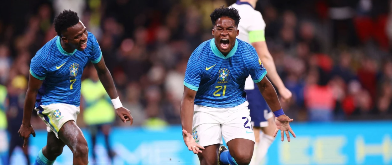 Endrick rikthehet në Kombëtaren e Brazilit, Vinicius dhe Raphinha gjithashtu në listë