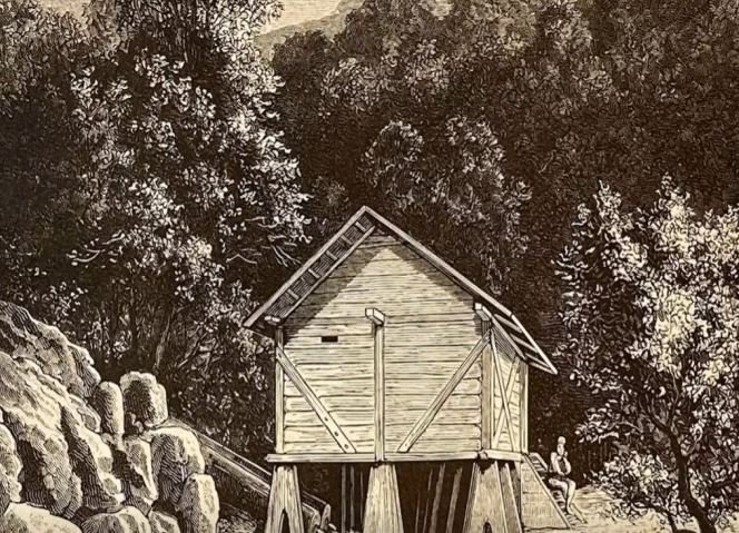 Gravura e vitit 1886 tregon mullirin e hershëm të Prishtinës