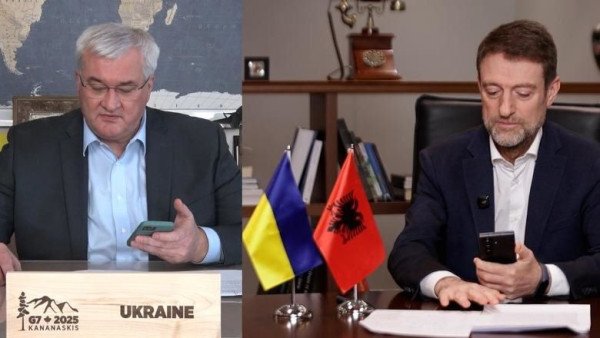 ​Ministri Hoxha bisedë telefonike me homologun ukrainas: Shqipëria vijon të mbështesë Ukrainën përballë agresionit rus