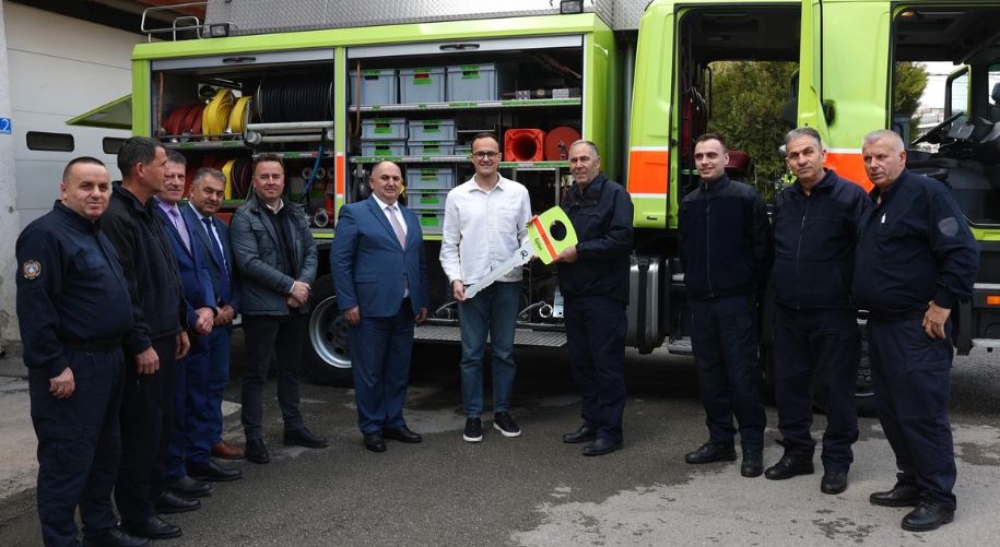 Gjilani përfiton automjet zjarrfikës nga Kantoni i Cyrihut