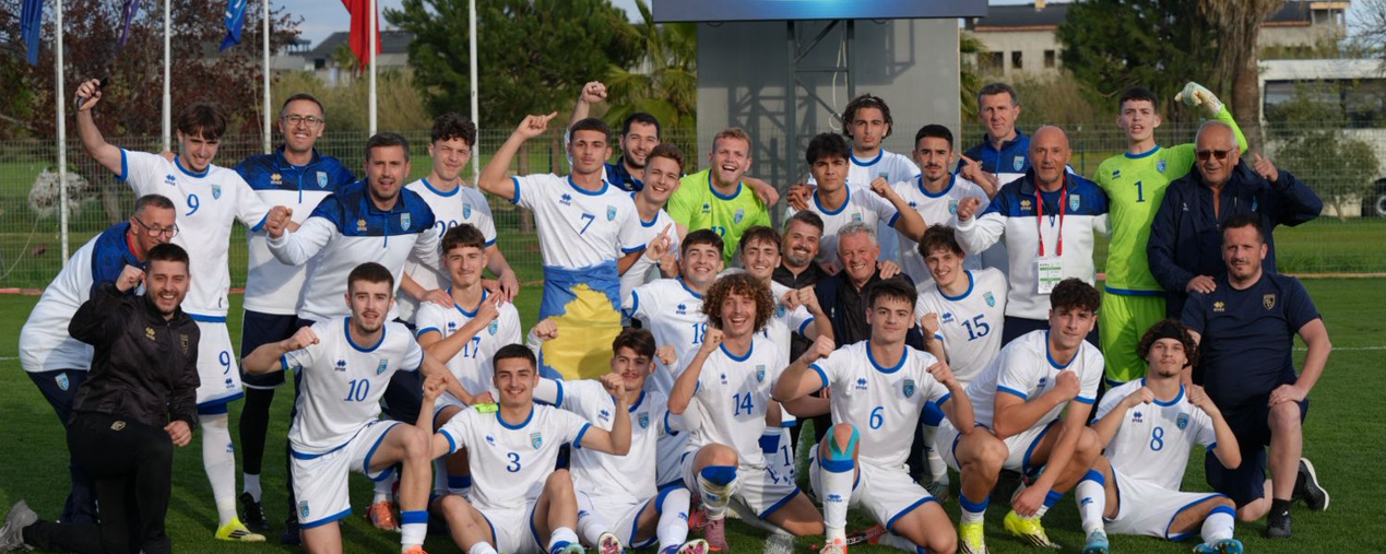 Kosova U19 triumfon ndaj Turqisë dhe siguron kalimin në Ligën A në kualifikimet për Euro 2027