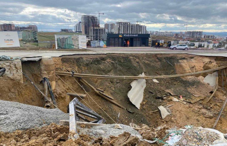 Shembja e rrugës në Prishtinë, KRU `Prishtina` njofton rikthimin e ujit
