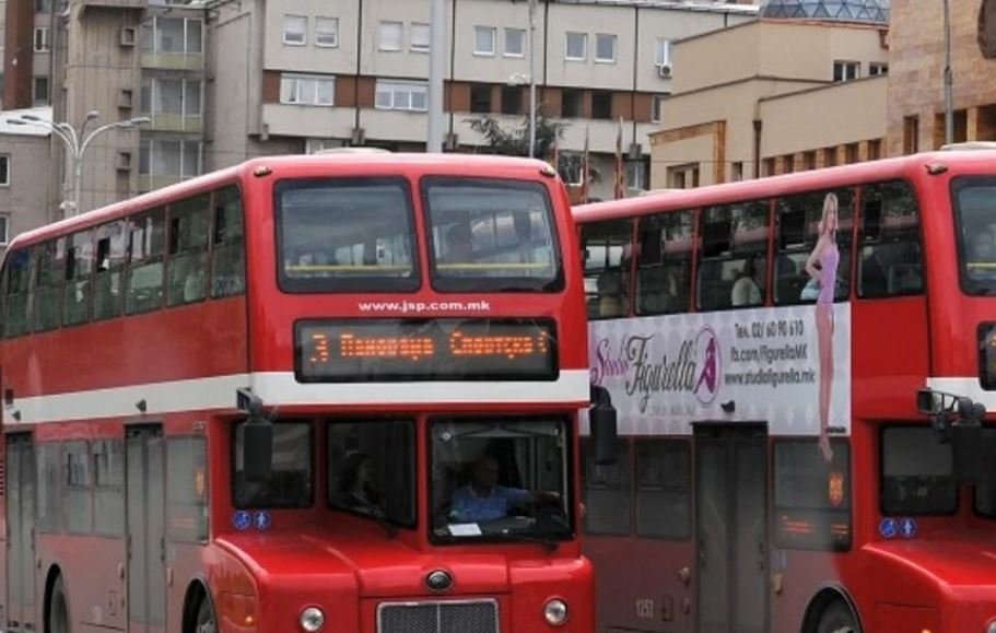 Transporti publik në Shkup me orar javor gjatë fundjavës së 1 Majit