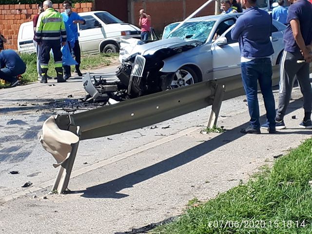 ​Aksident i rëndë në Drenas