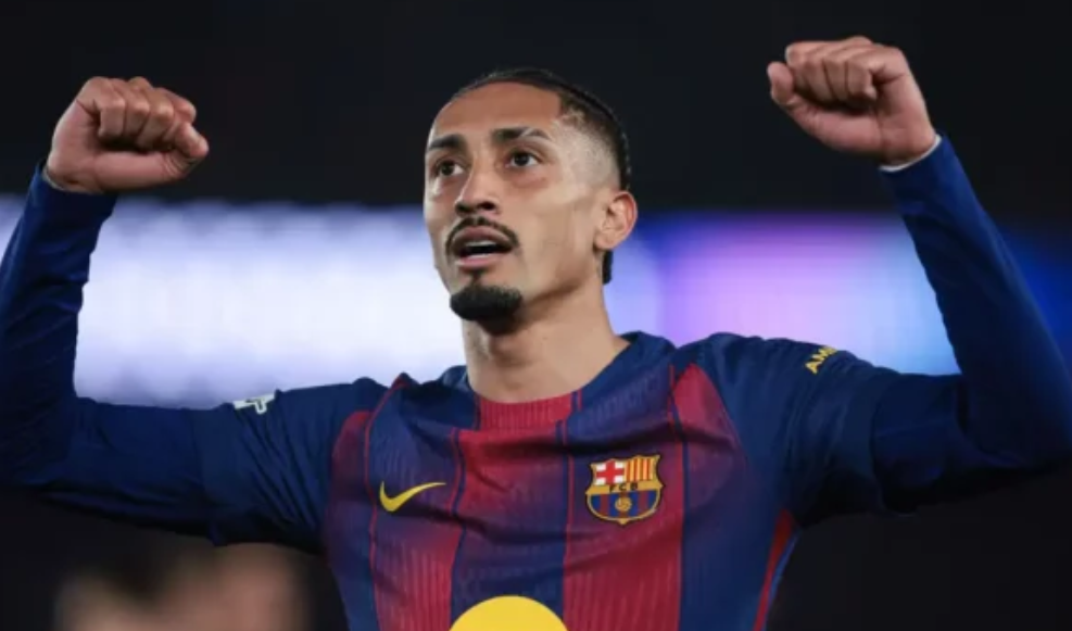 Barça në siklet, pritet t’i arrijë një ofertë prej 90 milionë eurosh për Raphinhan