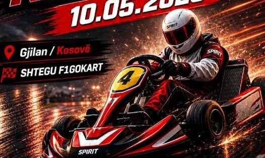 Më 10 maj, në Gjilan, gara e parë në karting