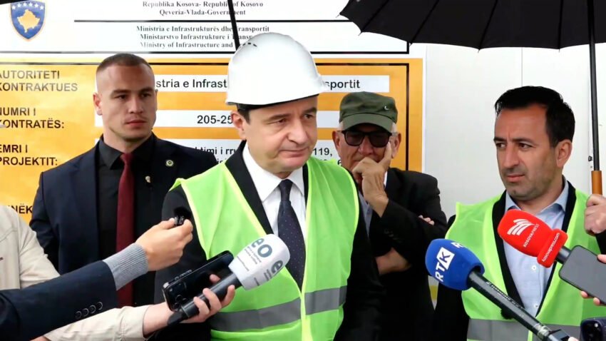 Nisin punimet për rikonstruktimin e rrugës Kijevë–Malishevë, investim 2.4 milionë euro