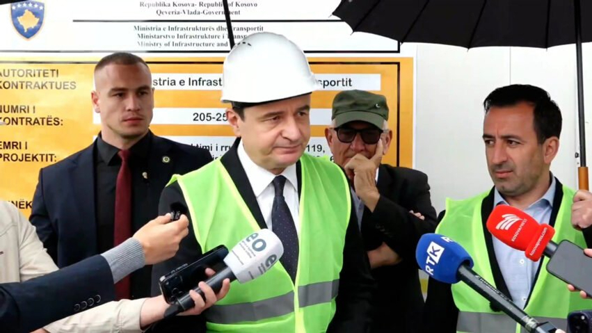 Nisin punimet për rikonstruktimin e rrugës Kijevë Malishevë  investim 2 4 milionë euro