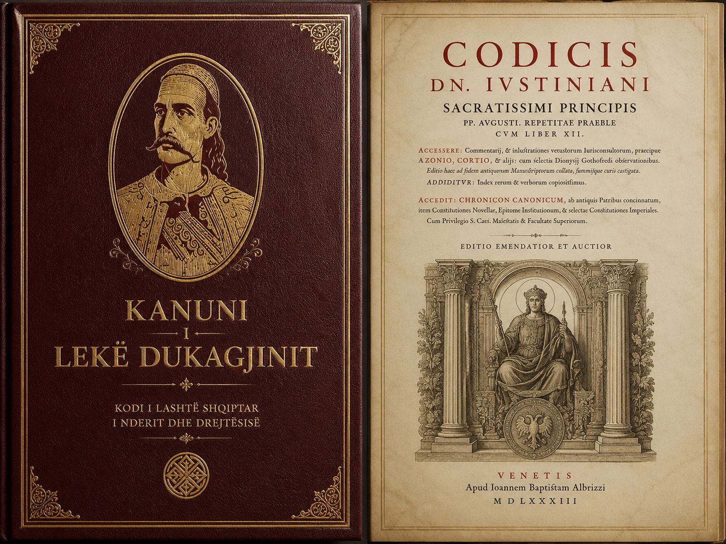 Kodi i Justinianit dhe Kanuni i Lekë III Dukagjinit
