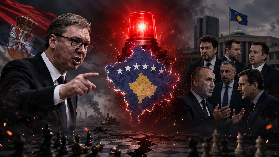 “Sinjali i alarmit është ndezur” – Dosti reagon ashpër pas deklaratave të Vuçiqit për Kosovën dhe Kurtin