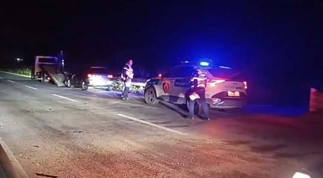 Aksident në autostradën Fier-Lushnje, përplasen dy automjete