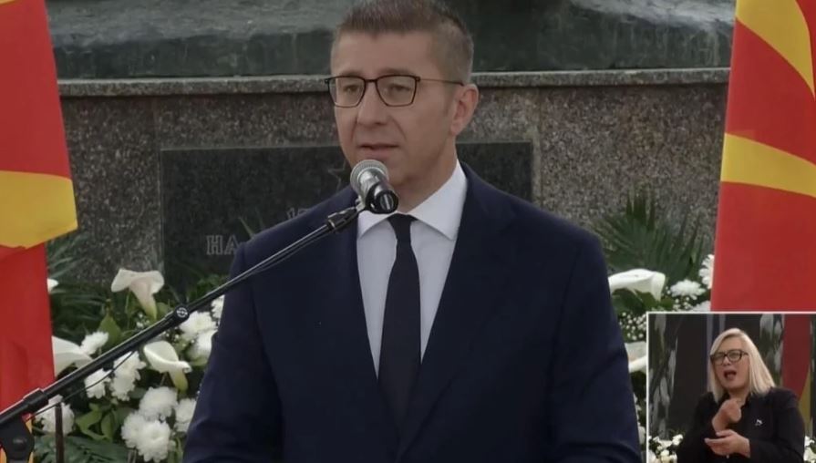 Mickoski: Evropa është rruga jonë e vetme, por nuk do të bëjmë kompromis me indentitetin tonë