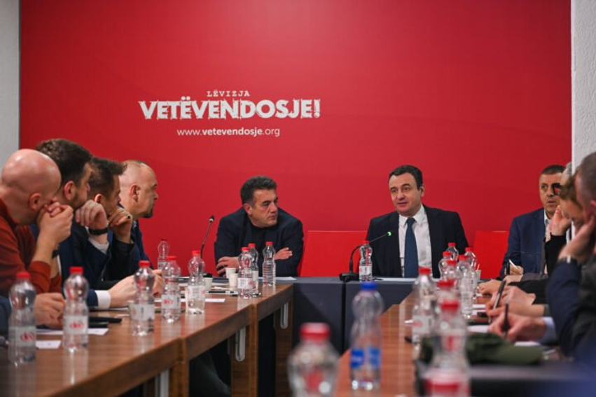 Vetëvendosje mbledh Këshillin e Përgjithshëm