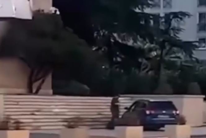 Përplasi makinën te shkallët e Kryeministrisë, arrestohet 40-vjeçari në Tiranë