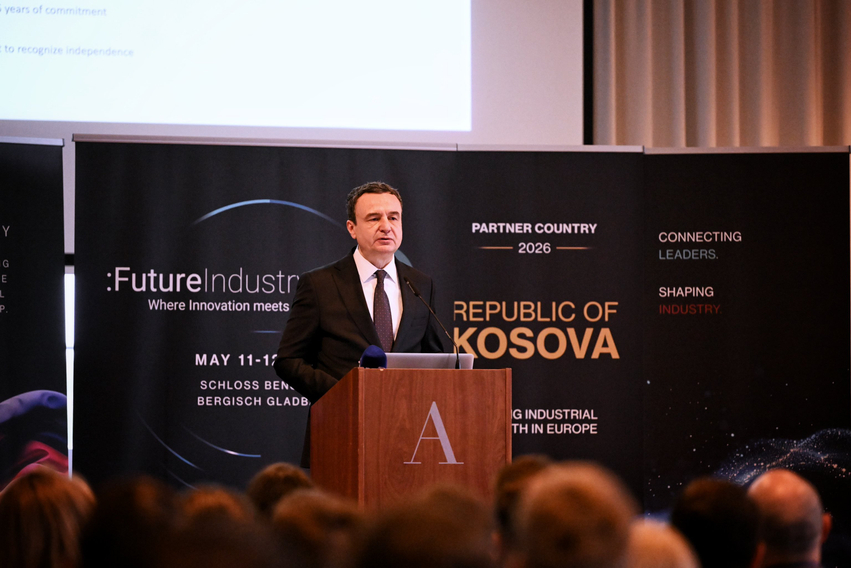Kurti  Kosova është e gatshme të jetë aleate industriale e Gjermanisë