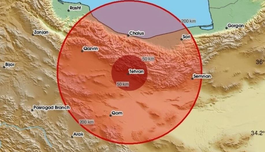 Tërmeti godet Iranin, raportohet lëkundje pranë Teheranit