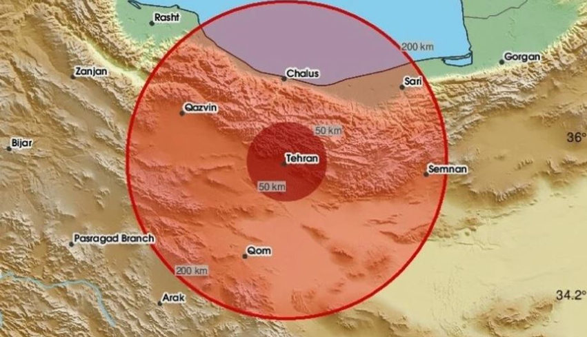 Tërmeti godet Iranin  raportohet lëkundje pranë Teheranit