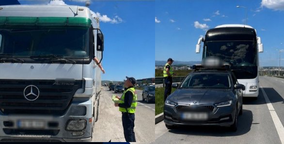 Kontrollohen mbi 5 mijë kamionë e autobusë, shqiptohen mbi 400 gjoba