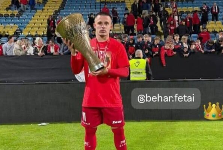 Behar Fetahi me Aluminij fituan kupën e Sllovenisë