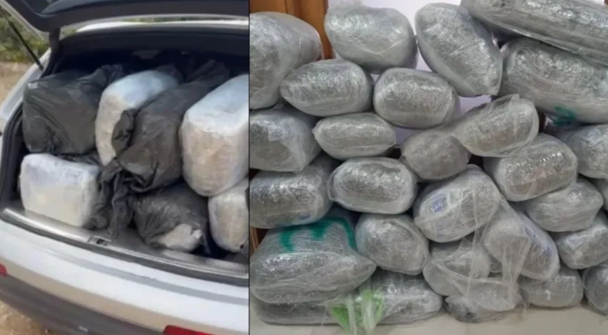 Kapen 167 kg marijuanë në kufirin greko-shqiptar, në pranga shqiptari, pasi policia i kërkoi të ndalonte ai shtoi shpejtësinë e automjetit