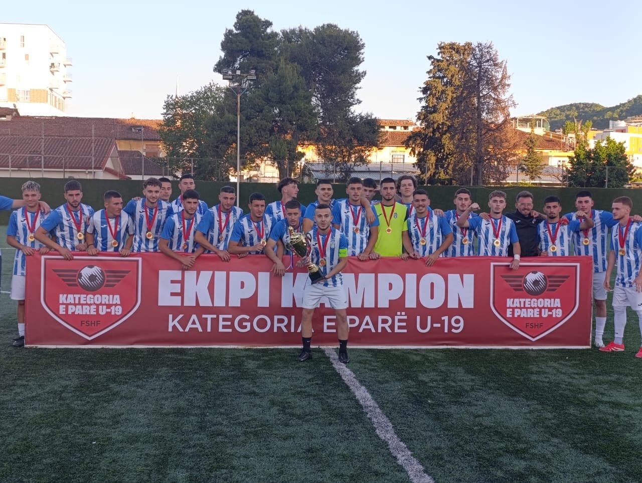 Tirana U-19 shpallet kampione e Kategorisë së Parë, siguron ngjitjen në Abissnet Superiore U-19