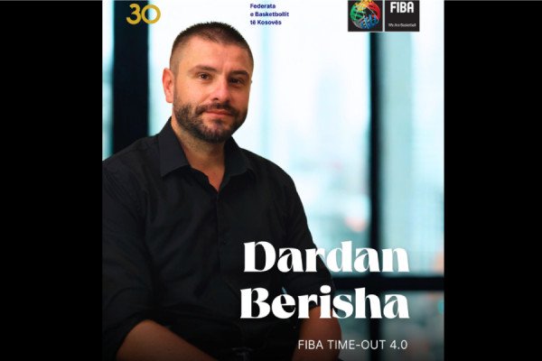 Dardan Berisha bëhet pjesë e programit prestigjioz të FIBA-s