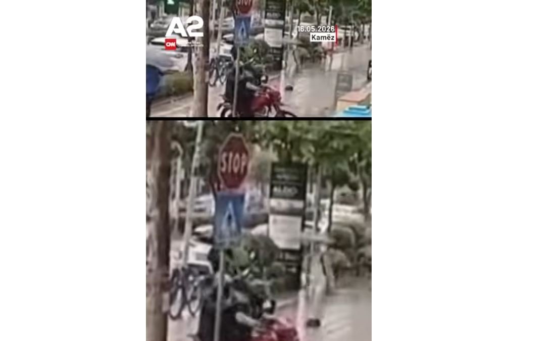 “Me automatik në dorë, largohen me motor”, del video e grabitjes së argjendarisë në Kamëz