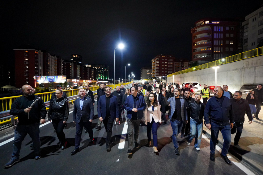 Përurimi i unazës  Abdixhiku  Lehtëson qarkullimin dhe krijon frymëmarrje urbane