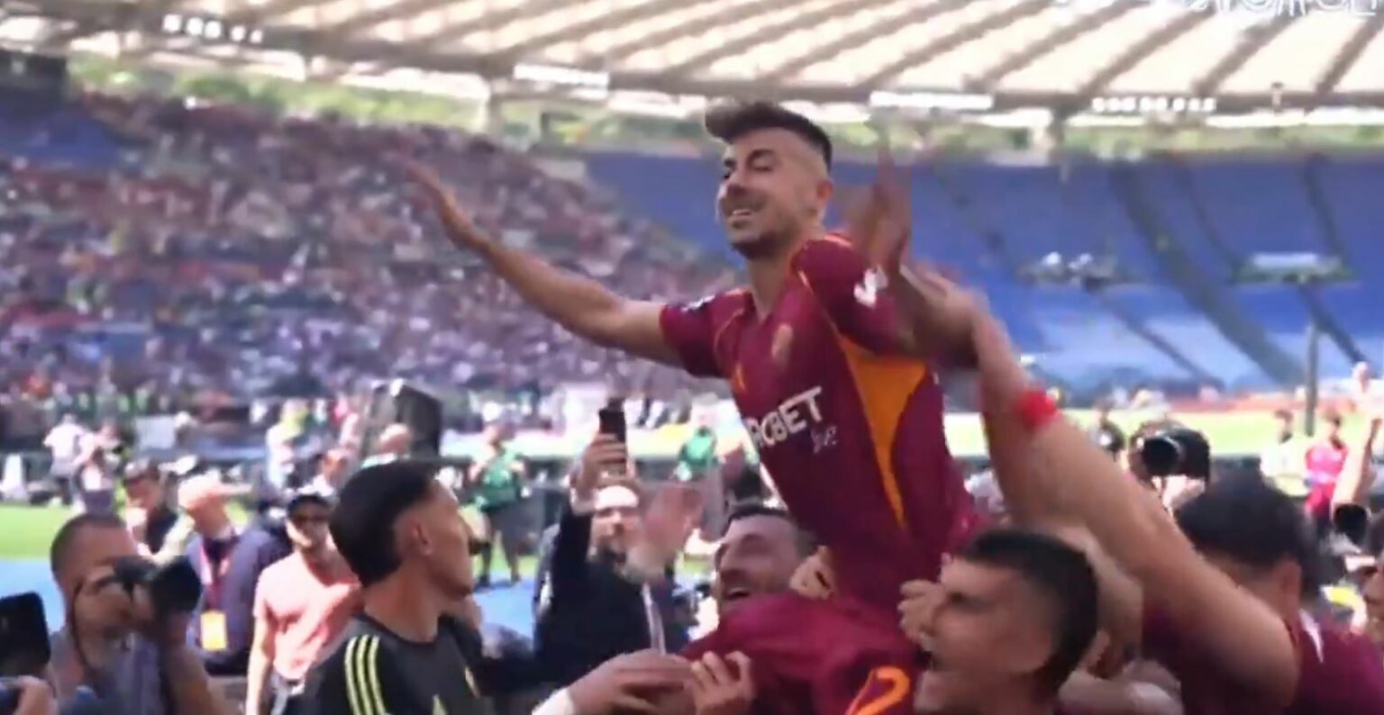 El Shaarawy përshëndetet me tifozët e Romës në “Olimpico”