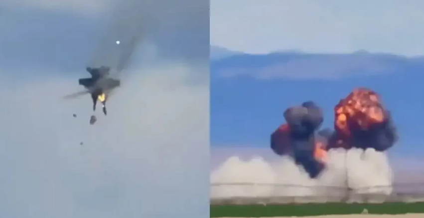 Dy aeroplanë luftarakë EA 18G Growler të Marinës Amerikane përplasen në ajër  publikohen pamjet