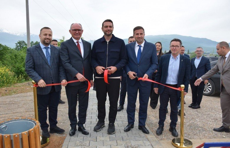 Demiri përuron projektin e infrastrukturës turistike në Varosh të Ferizajt