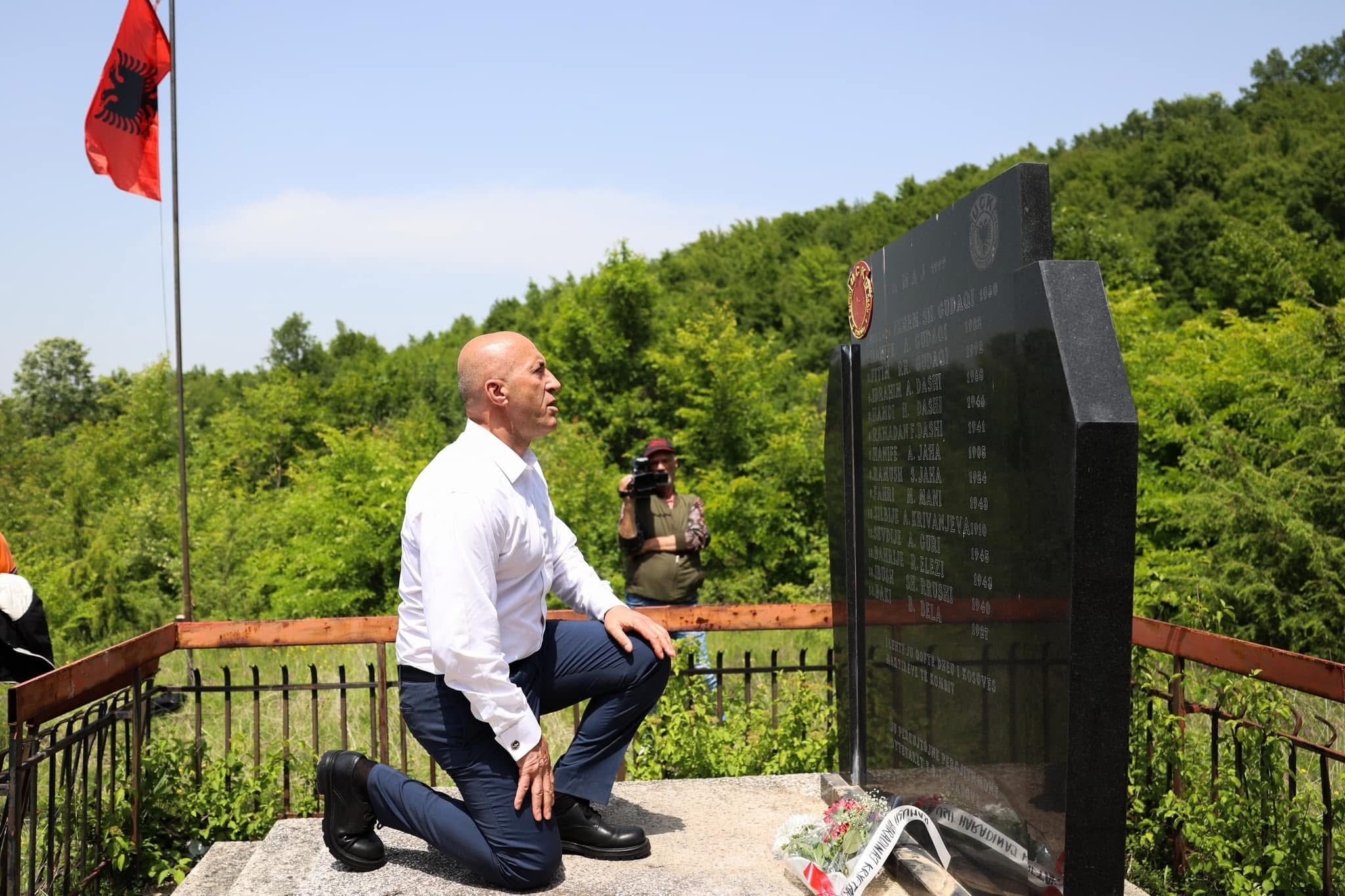 Haradinaj kujton të rënët në Sagonë: Kaçaniku me rrethinë i doli zot atdheut në të gjitha etapat