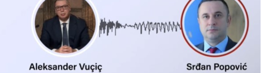 Del audioincizimi mes Vuçiqit dhe ish nënkryetarit të Graçanicës  ku ofendohen krerë të Kishës Ortodokse Serbe