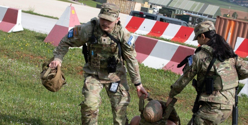 Ushtarët e KFOR it trajnohen për shpëtim jete