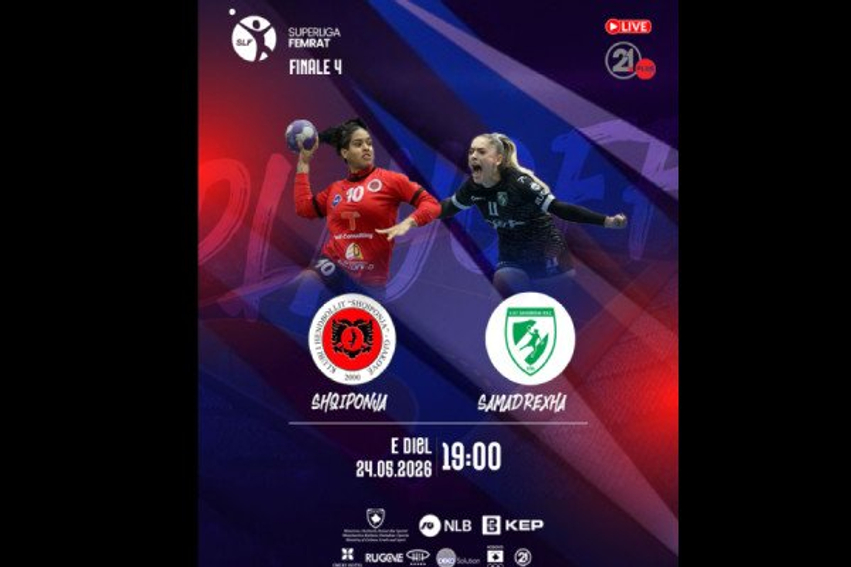 Shqiponja luan për titull  Samadrexha kërkon barazimin e serisë në finalen e hendbollit