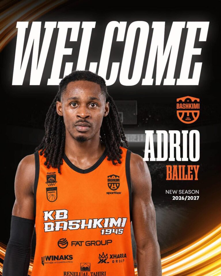 KB Bashkimi e zyrtarizon Adrio Baileyn