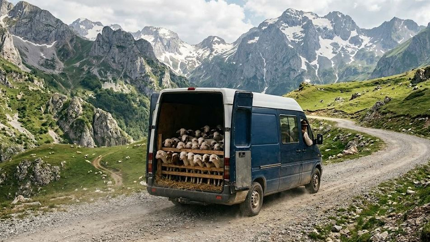 Transportonte 27 qingja pa dokumentacion  ndalohet një person në Bjeshkët e Istogut