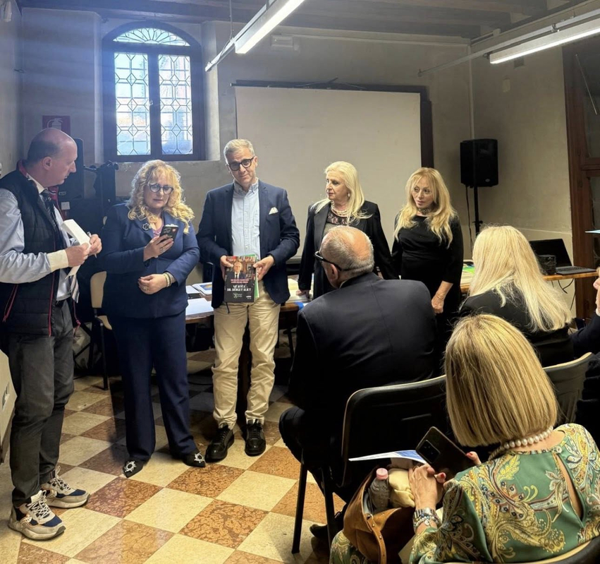 PhD Dashnim Hebibi laureat i çmimit  Luani i Venecias për Kulturë dhe Fjalën e Lirë  nën patronazhin e institucioneve evropiane