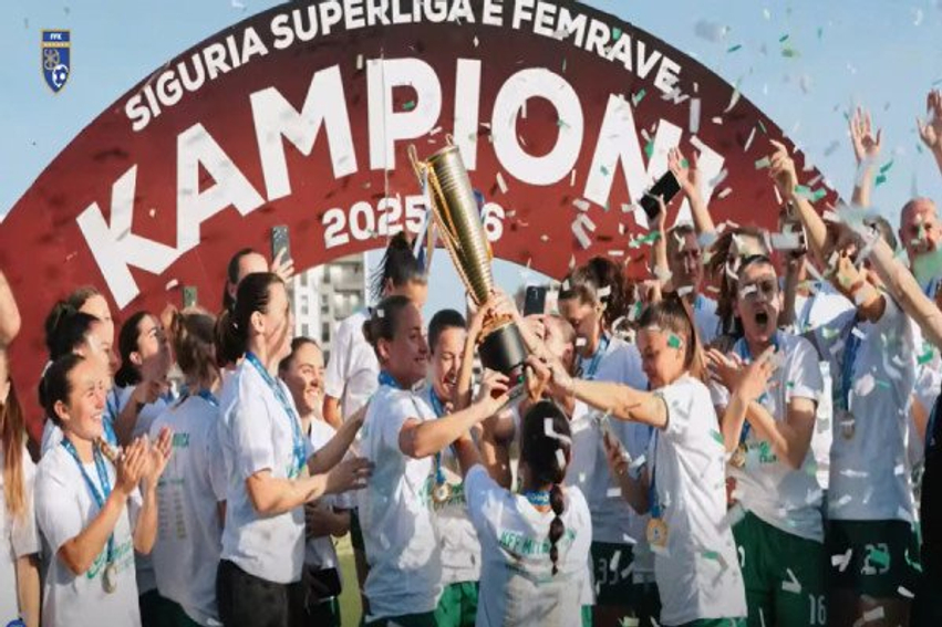 KFF Mitrovica shpallet kampione e Kosovës në Superligë