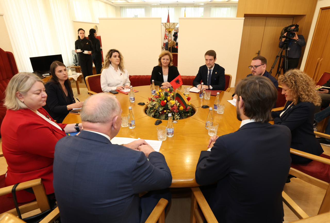 Hoxha në Lituani, takim me Kryetarin e Komisionit për Punët e Jashtme: Bashkëpunimi parlamentar, instrument për anëtarësim në BE