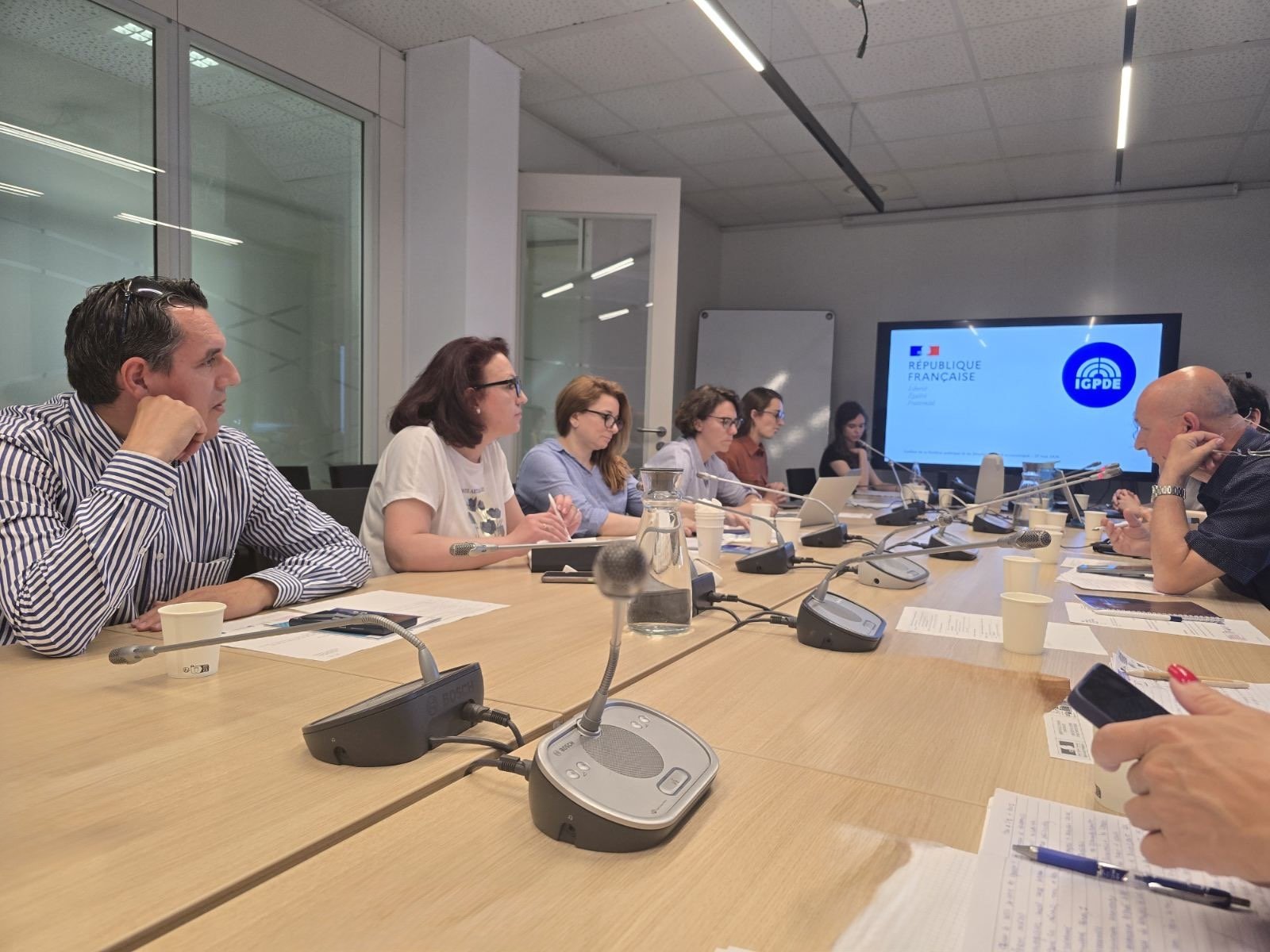 Delegacion nga Maqedonia e Veriut në vizitë studimore në Francë për avancimin e trajnimeve në administratën publike
