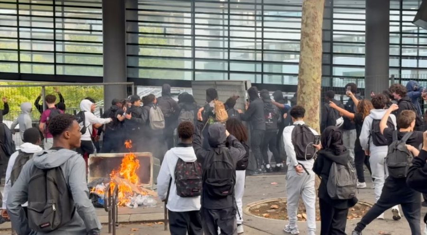 franca-perfshihet-nga-protestat-e-nxenesve-mbi-160-shkolla-mbyllen-dhe-qindra-te-rinj-ndalohen