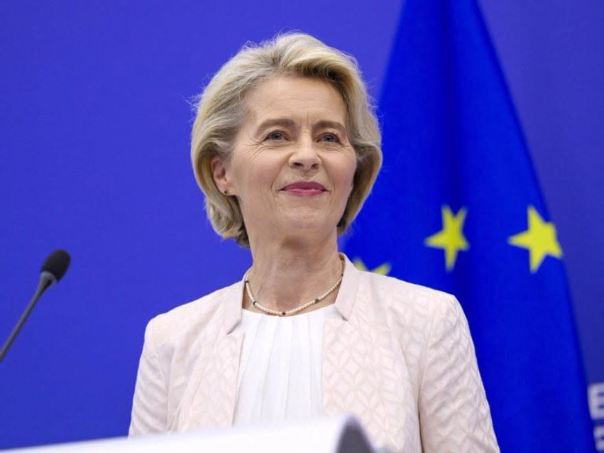 Von der Leyen sot në Kosovë  takohet me Haxhiun dhe Kurtin