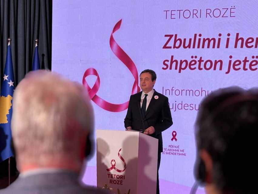 Kurti  Mbi 53 për qind e rasteve të kancerit të gjirit u diagnostikuan në fazat e hershme