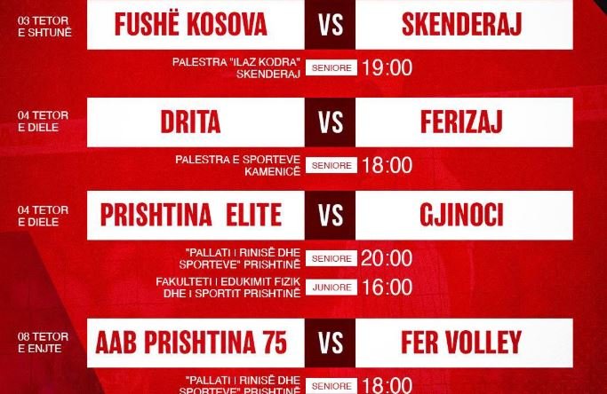 Sezoni 2026-27 sjell përballje interesante 