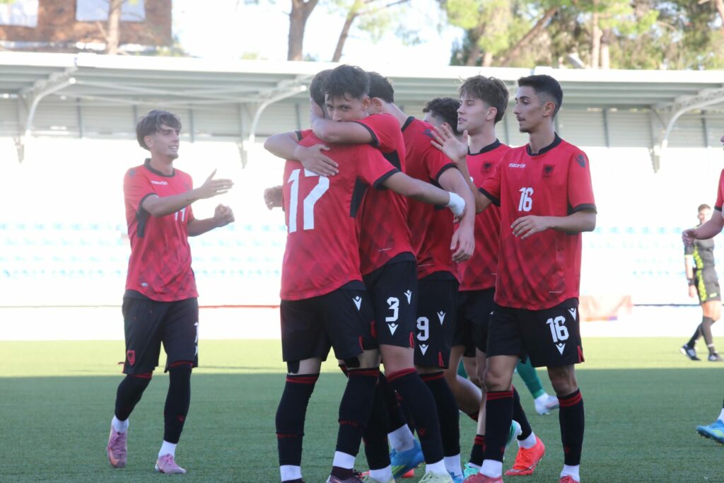 Triumf me përmbysje, Shqipëria U-19 mposht Lituaninë