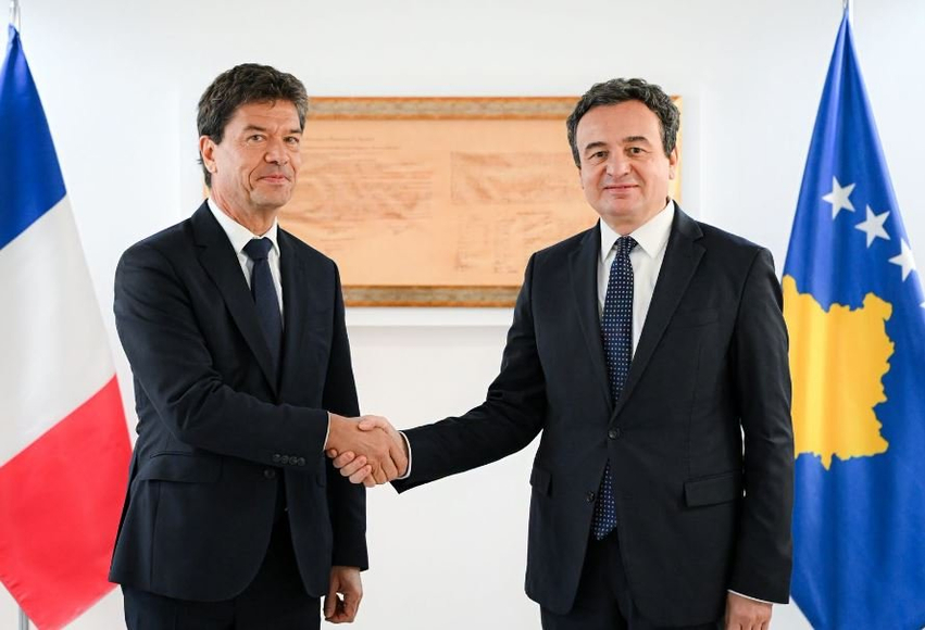 Kurti pret ambasadorin e ri të Francës  diskutohen bashkëpunimi dhe integrimi evropian