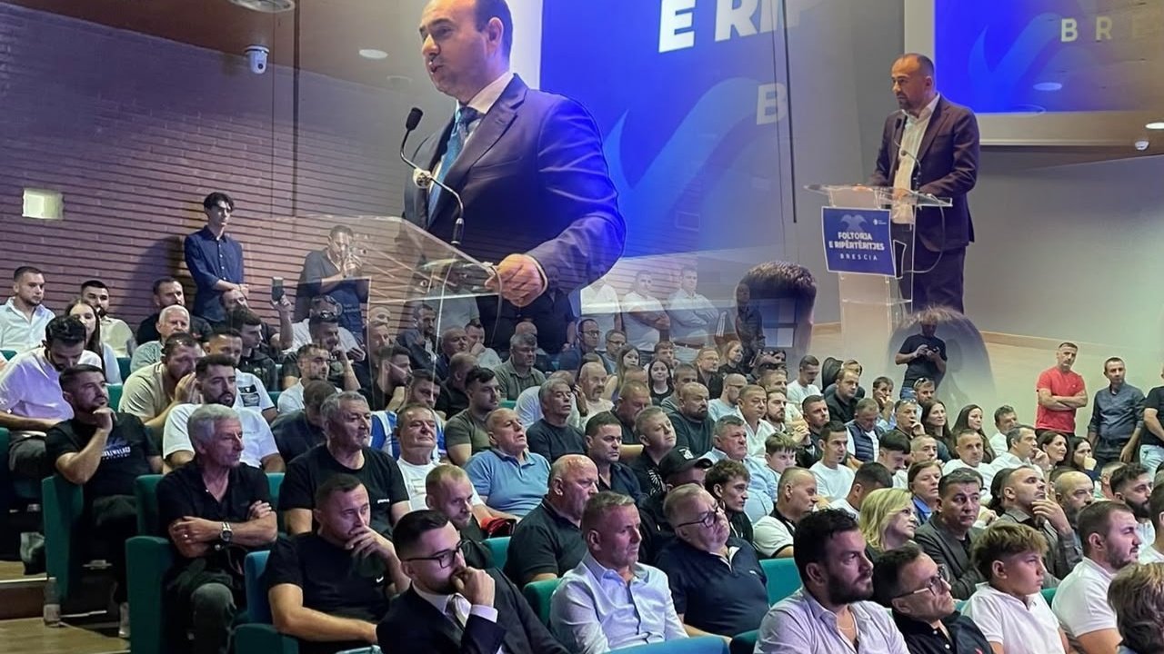 Balliu takim me diasporën në Brescia të Italisë